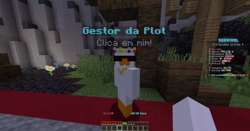 Exemplo do armazém da plot