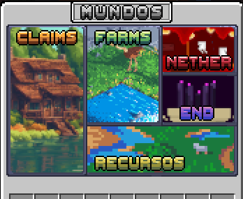 Menu do /mundos